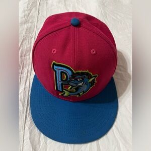 New Era Pensacola Blue Wahoos theme night on the field fitted hat.